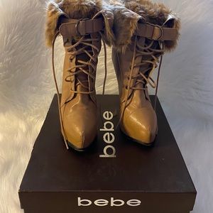 BeBe Tan Shoe Boots